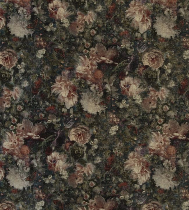 Royal Garden Velvet Fabric by GP & J Baker Quartz