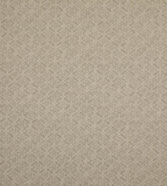 Moreton Trellis Fabric by GP & J Baker Stone