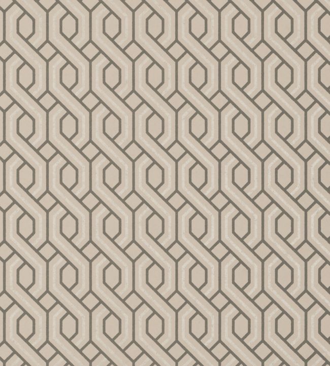 Boxwood Trellis Wallpaper by GP & J Baker Blush