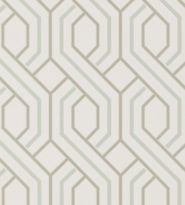 Parterre Wallpaper by GP & J Baker Soft Blue