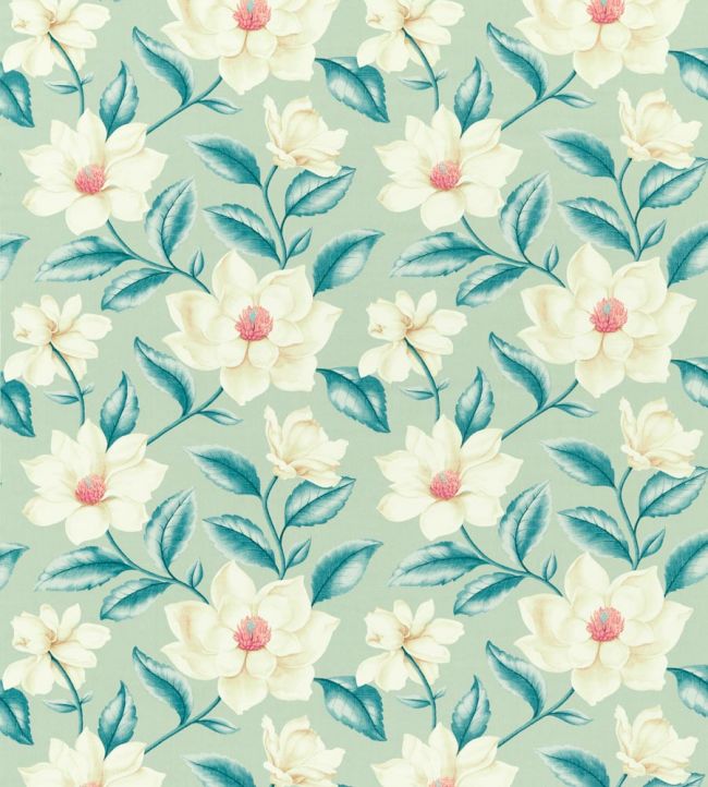 Sanderson Grandiflora Fabric - Thumbnail 2