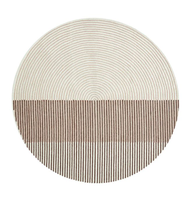 Krug - pinkutaan  Ply Round Rug in Pink by GAN | Jane Clayton