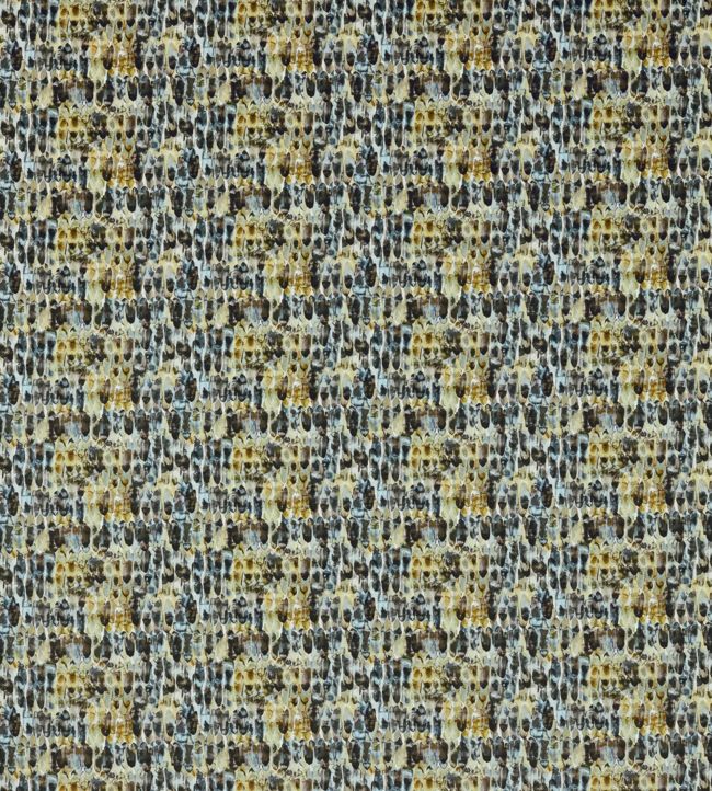 Kelambu Fabric by Harlequin Graphite/Mustard