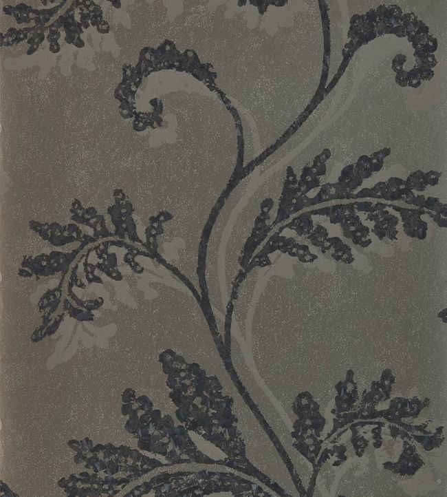 Lucero Wallpaper by Harlequin Champagne/Ebony