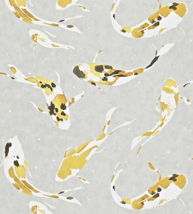 Koi Wallpaper by Harlequin Saffron