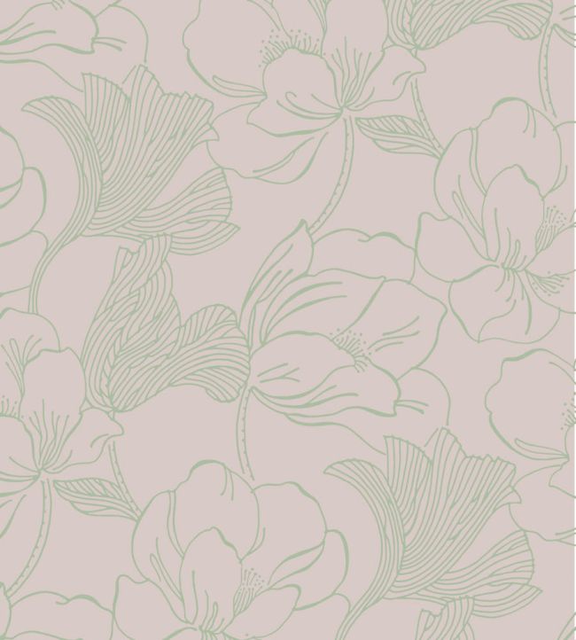 Helleborus Wallpaper by Farrow & Ball Whirlybird
