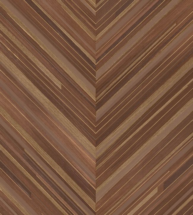Herringbone Wallpaper by Eijffinger Brown/Taupe