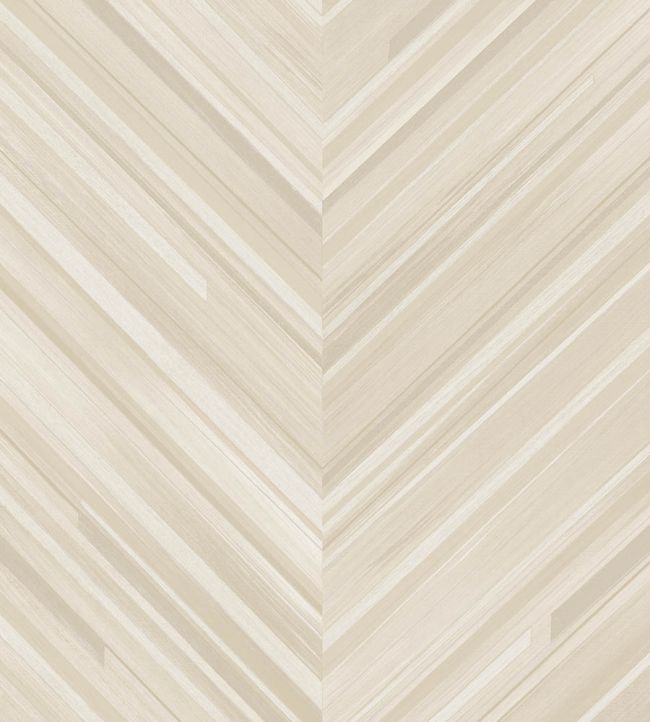 Herringbone Wallpaper by Eijffinger Cream/White