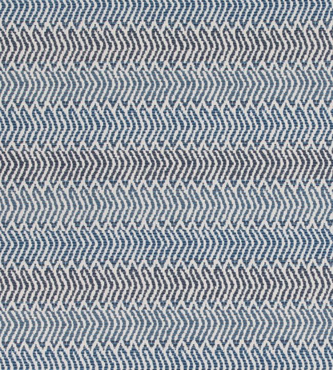 Himba Performance Fabric by Christopher Farr Cloth Blue