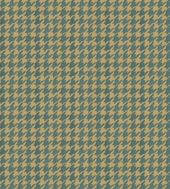 Hounds Tooth Fabric by Arley House Gold