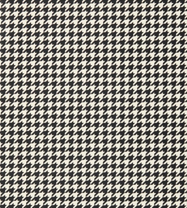 Houndstooth Wallpaper by Harlequin Black Earth/Soft Focus