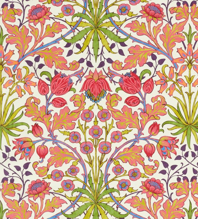 Hyacinth Fabric by Morris & Co Cosmo Pink