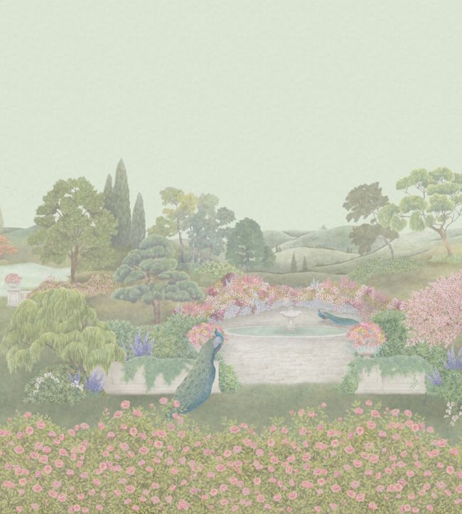 Idyll Mural by Cole & Son Blush