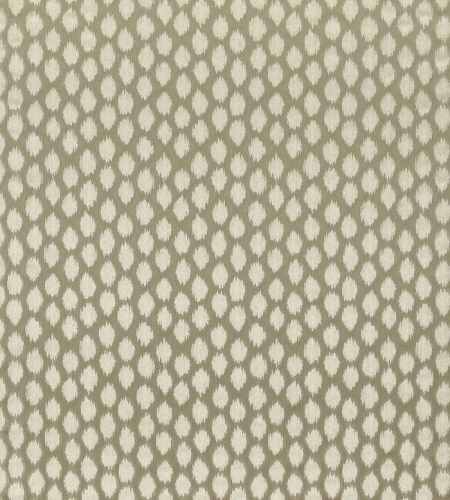 Ikat Spot Fabric by Zoffany Stone