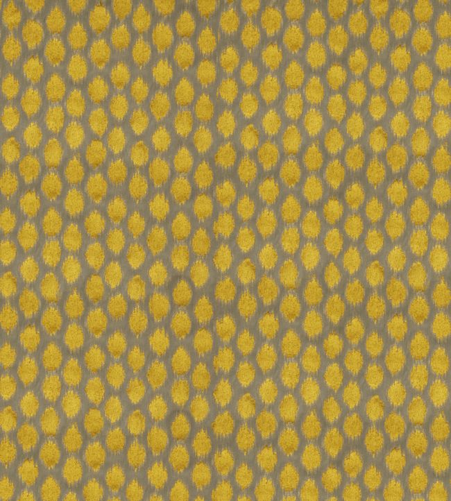 Ikat Spot Fabric by Zoffany Tigers Eye