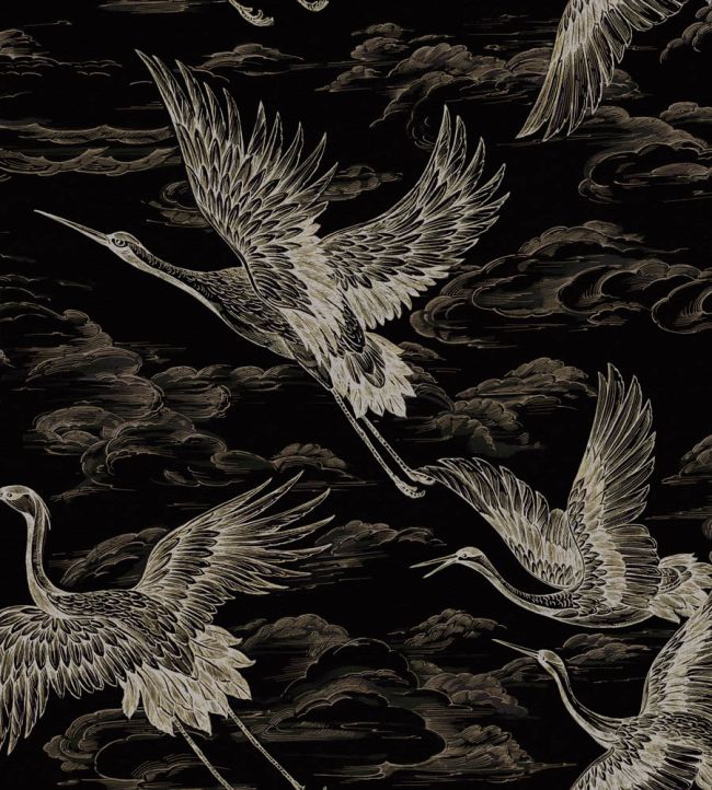 Imperial Ibis Wallpaper by Coordonne Onyx