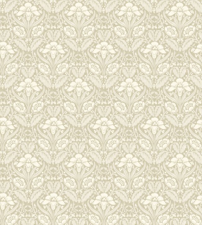 Iris Meadow Wallpaper by GP & J Baker Linen