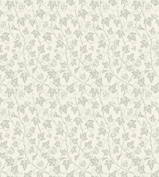 Ivy Wallpaper by Farrow & Ball Wimborne White / Eddy