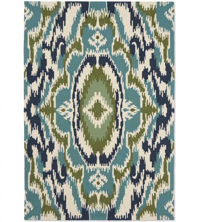 Harlequin Ixora rug Emerald/Palm/Chartreuse 442007-140200 Emerald/Palm/Chartreuse