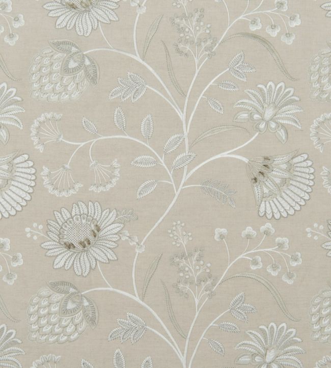 Siam Linen Fabric by James Hare Natural