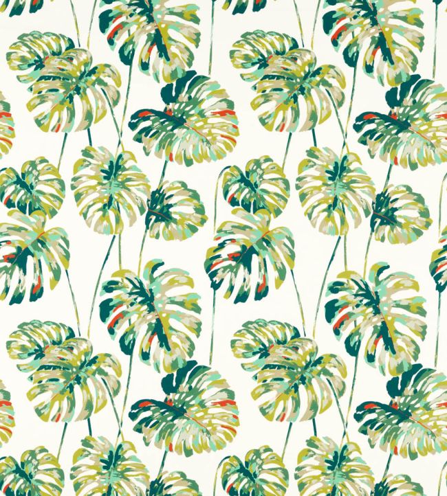 Kelapa Outdoor Fabric by Harlequin Emerald