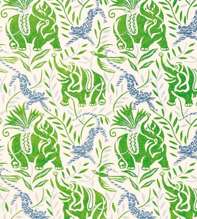 La Jungle Wallpaper by Christopher Farr Cloth Grass