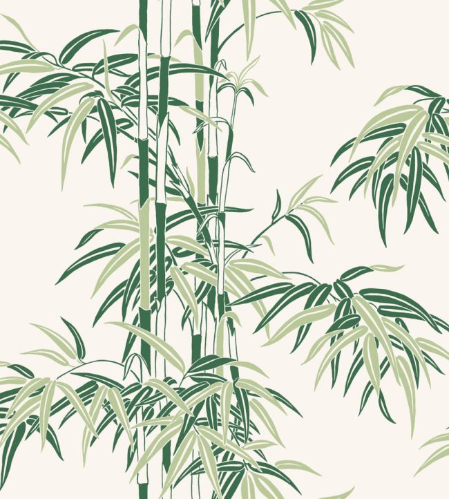 Leon Wallpaper by Sandberg Garden Green