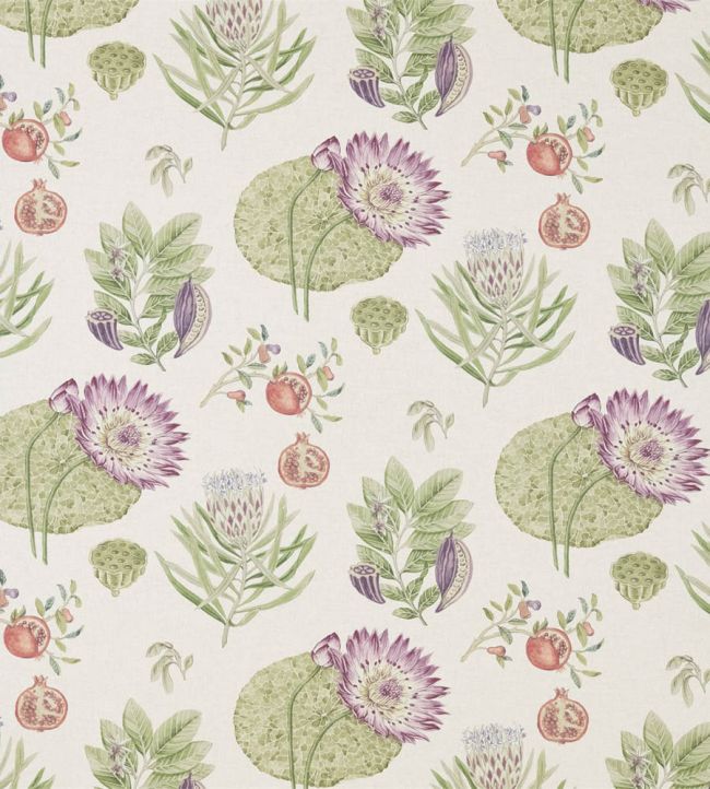 Lily Bank Fabric by Sanderson Fig Forest