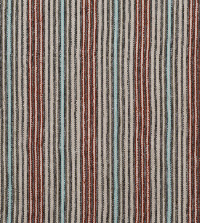 Line Work Fabric by Vanderhurd Terracotta