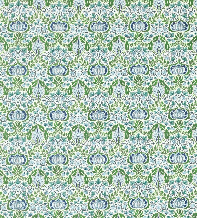 Little Chintz Fabric by Morris & Co Nettle/Woad