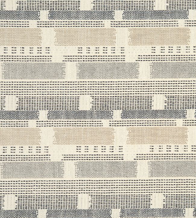 Loom Weave Fabric by Christopher Farr Cloth Indigo
