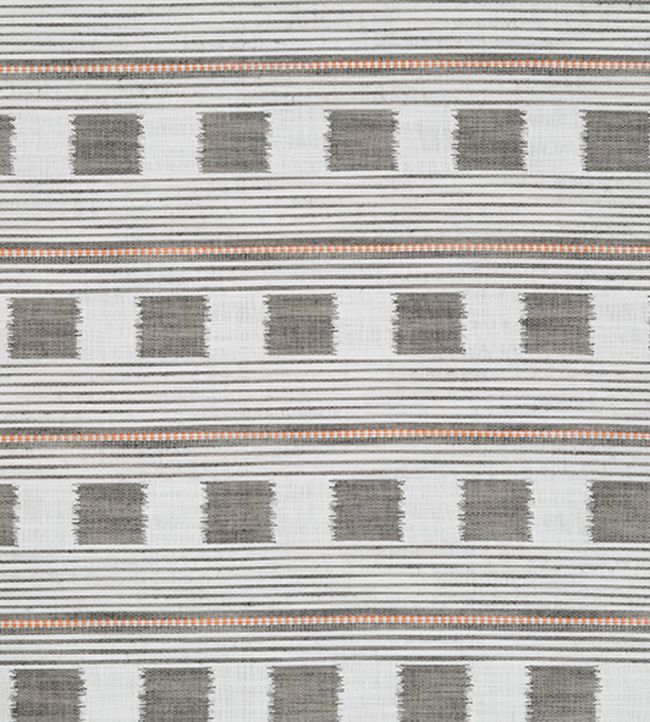 Lost and Found Performance Fabric by Christopher Farr Cloth Nero