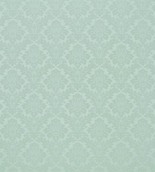 Lymington Damask Fabric by Sanderson Regency Blue
