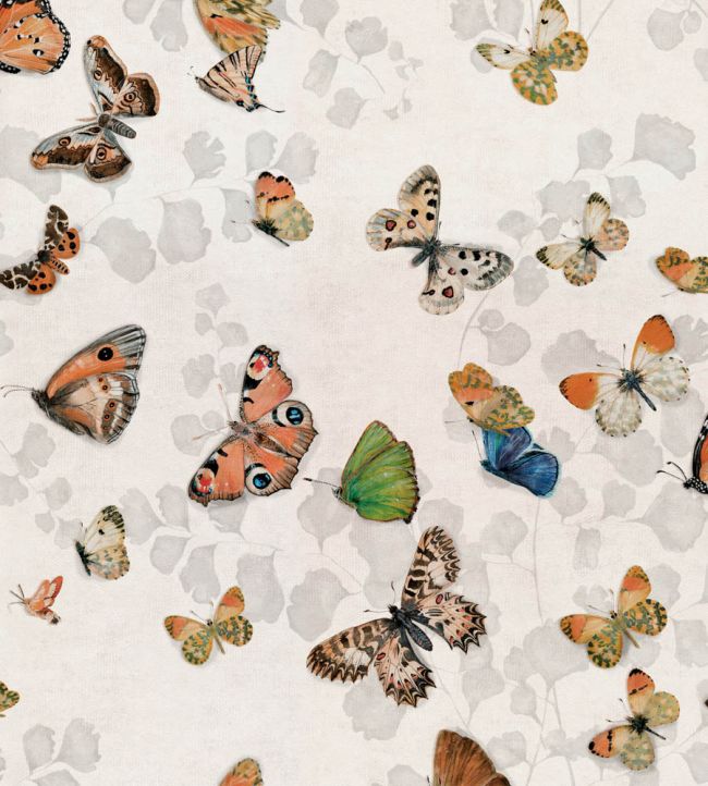 Magic Butterflies Wallpaper by Coordonne Linen