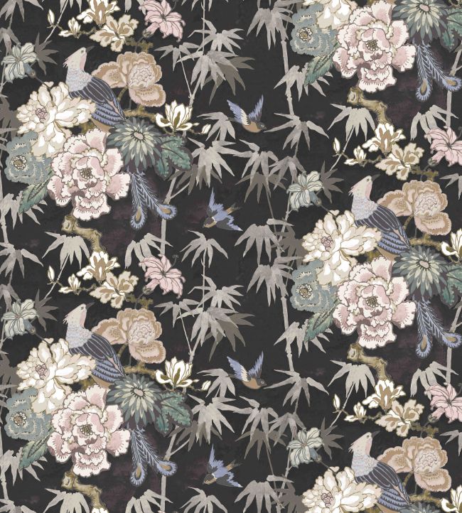 Maluku Fabric by Arley House Midnight