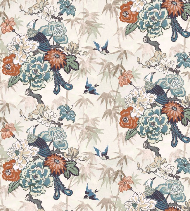 Maluku Fabric by Arley House Mocha
