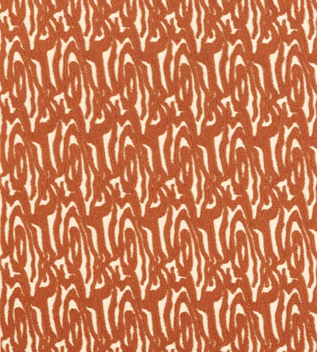 Marble Wave Fabric by Harlequin Terracotta