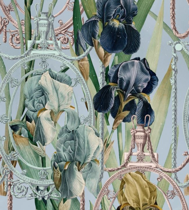 Fleurs D'iris Wallpaper by MINDTHEGAP 76
