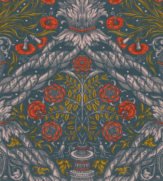 Floral Ornament Wallpaper by MINDTHEGAP 71