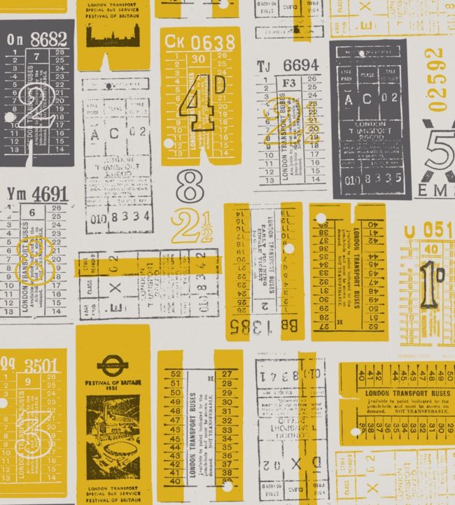 Hold Tight Wallpaper by Mini Moderns Mustard