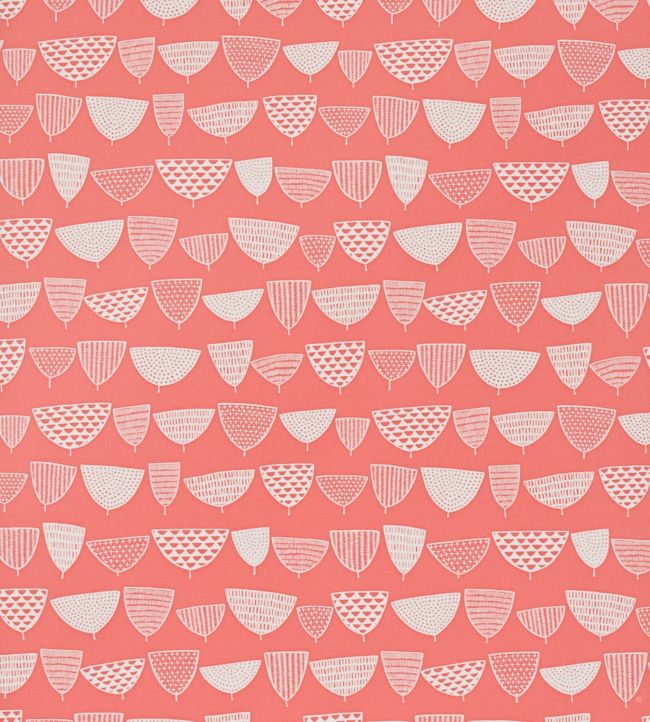 Allsorts Wallpaper by MissPrint Coral