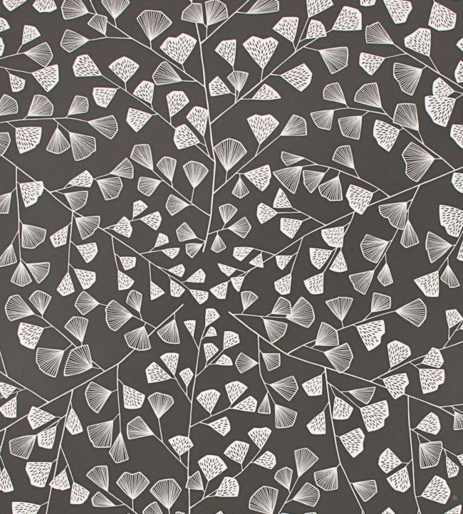 Fern Wallpaper by MissPrint Night Frost