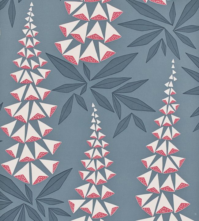 Foxglove Wallpaper by MissPrint Tiki