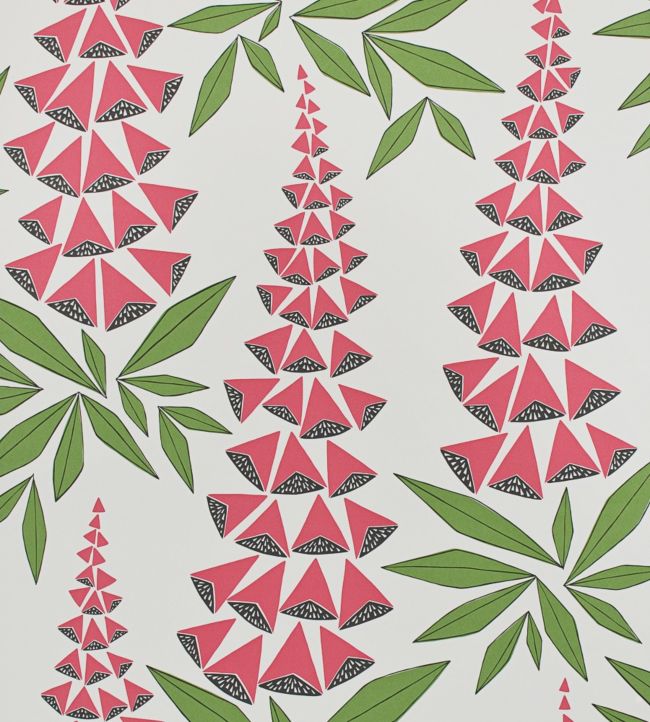Foxglove Wallpaper by MissPrint Garden