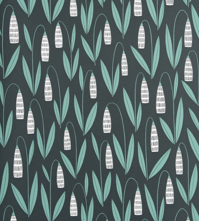 Snowdrops Wallpaper by MissPrint Night Flower