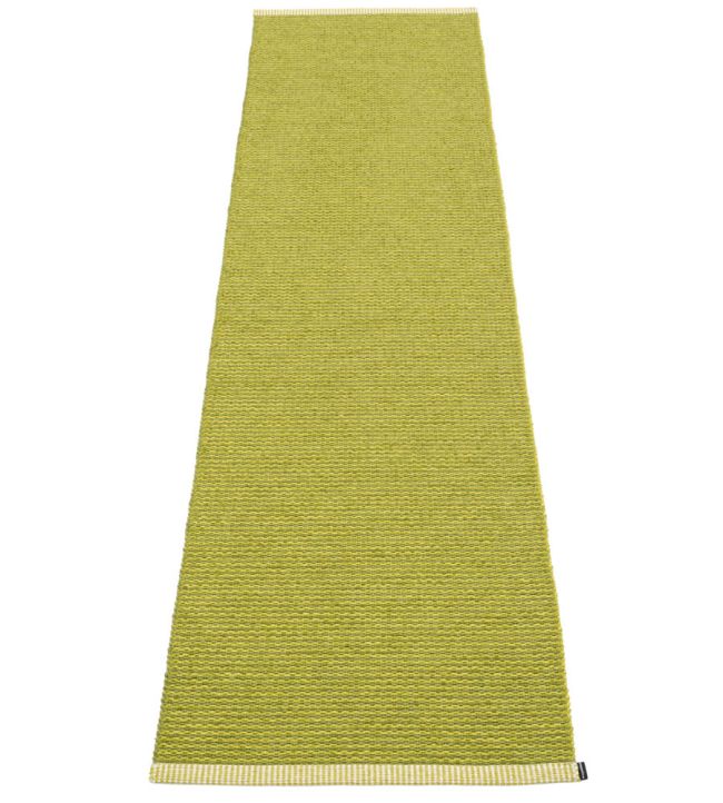 Mono Runner 70 x 200cm Rug in Olive /Lime by Pappelina | Jane Clayton