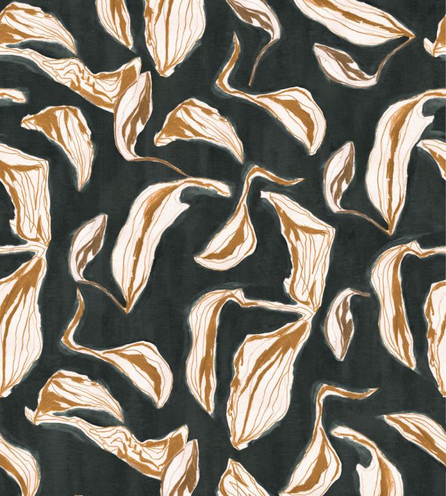 Moroccan Branches Wallpaper by Coordonne Black