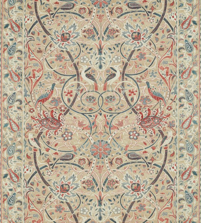 Bullerswood Fabric by Morris & Co Spice/Manilla