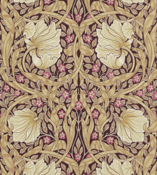 Pimpernel Wallpaper by Morris & Co Fig/Sisal