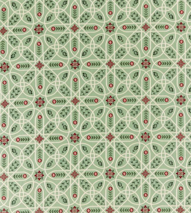 Brophy Embroidery Fabric by Morris & Co Bayleaf
